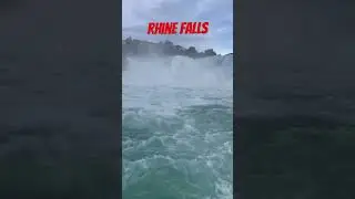 Europe&rsquo;s biggest waterfall is in Switzerland #rhinefalls #rheinfall #waterfall