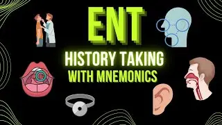 ENT History Taking with Mnemonics (4th Year MBBS) #history #ent #mnemonic #earnosethroat