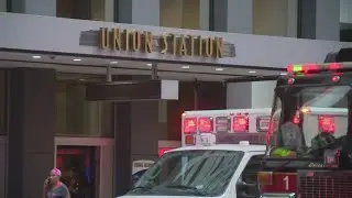 Officials: California man wanted for murder shot by Amtrak police in Union Station