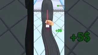Hair Color Run Best New Cool Game ever played #shorts #haircolor #hairrun #barbie #barbiedoll