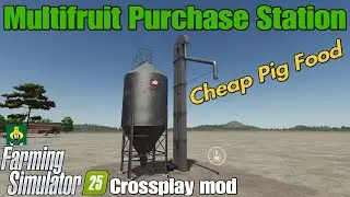 Станция покупки мультифруктов / мод кросс-игры FS25