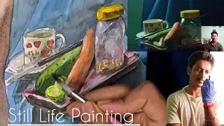 Still Life Painting Practice | Learning Light, Color & Composition||