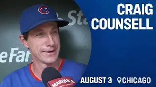 Cubs manager Craig Counsell evaluates his team's starting pitching | Marquee Sports Network