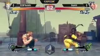 [EVO 2014 USFIV] VS EMP NuckleDu (Guile) vs Blaqskillz (Dee Jay)