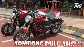 MOTOVLOGGER KOK SOMBONG..!!! (Duo MONSTER 1200s)