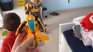 mehmetlere geldik 🤩🤩🤩mehmet transformers bumlebee olmuşşşşş.