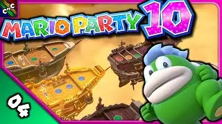 FLYING THROUGH AIRSHIP CENTRAL! | Mario Party 10 MULTIPLAYER LET'S PLAY Episode 4 | Couch Plays