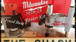 Milwaukee Fixed Base Plunge Base Router 5616-24 Review