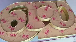 LED acrylic sign board making #work #led #sign #acrylic #signboard #madurai #hardworking #workhard