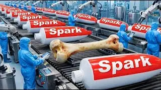 Inside the Largest Toothpaste Factory | From Animal Bones to Toothpaste (Full Process)