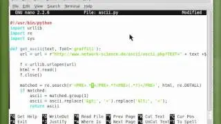 Make ASCII Art Using a Webservice and Python (tut)
