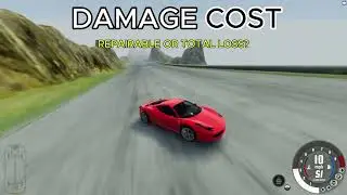 Damage Cost #2 | Realistic Crashes & Wallet Survival &ndash; BeamNG Drive