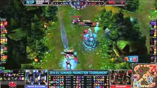 MIL vs NiP   Match 4   EU Summer Promotion Qualifier   Team Millenium vs Ninjas In Pyjamas VOD