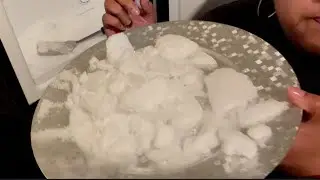 ORIGINAL FREEZER FROST DAY 2 | ROOF AND SIDE HARD CRUNCHES | #freezerfrost #asmr