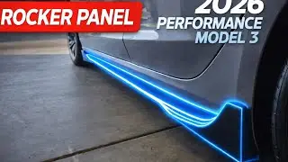 EVBase Side Skirts Install. 2026 Model 3 Performance