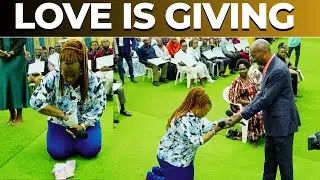 BE INSPIRED TO GIVE. LOVE IS GIVING