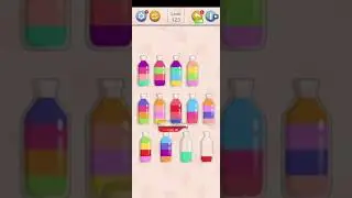 water sort puzzle level 124