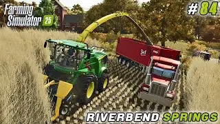 Turning Poplar Into Wood Chips and Cotton Into Rope | Farming Simulator 25 | Riverbend Springs | #84