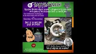 Relative-History  Halloween Wreath with Kelly Anne Jordan