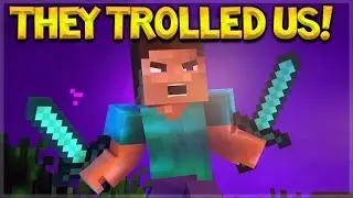 THEY TROLLLED US! MINECRAFT POCKET EDITION 1.0 BUILD 4 !!!!
