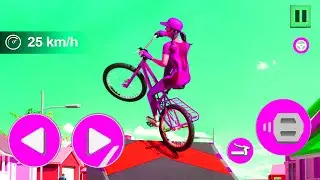 BMX BIKE RACING-CYCLE SIMULATOR GAMEPLAY VIDEO | MODELEVEL2 | MOBILEGAMEVIDEO717 | SB4GGAMING