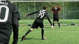 *NEW* FOOTBALL CHALLENGE - SCISSORS KICK MED YOUTUBERS