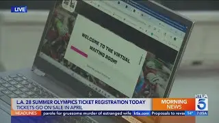 Ticket draw registration opens for 2028 Los Angeles Olympics 