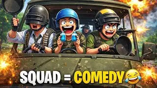 PRO MATCH ❌ FUNNY MATCH ✔️ | BGMI Funny Gameplay 🤣 | Funny gameplay 