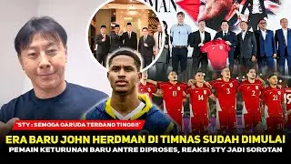SAMPAI KIRIM PESAN HARU❗️STY Beri Ucapan ke John Herdman~Sodorkan Diaspora Baru demi Timnas Mendunia