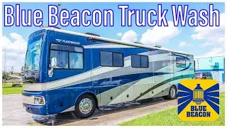 Blue Beacon Truck Wash, Our First Experience! // Texas Young Guns