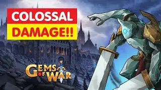 Gems of War The Colossus Team! Crazy Damage! Guide and Best Strategy?