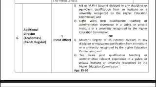 University of Education Lahore Jobs 2026 | Teaching & Non-Teaching Vacancies
