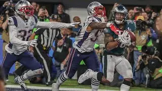Corey Clement Touchdown Catch Super Bowl LII (2017)