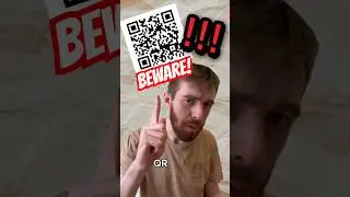Beware of QR codes 😱 #security #fyi #code #qrcode