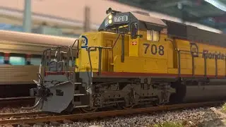 FSR Equipment Test, OCS Train, and FEC 708 light power on the SFRM Layout