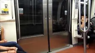 HD Onboard RATP Paris Metro Line 1 MP05 from Louvre-Rivoli to Tuileries