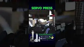 ทุกแรงกด = ความแม่นยำที่สมบูรณ์แบบ Servo Press #servopress  #tpa  #automation  #machine