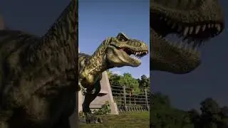 JURASSIC PARK OPERATION GENESIS SKINS FOR T-REX AND SPINOSAURUS  IN JURASSIC WORLD EVOLUTION 2.