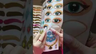ASMR make up stickers💄 #asmr #asmrsticker #relaxingvideo #stickers