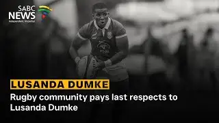 Rugby community pays last respects to Lusanda Dumke