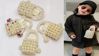 Stylish Pearl Beaded Bag Design | New Handmade Trend 2025 | Pearl Beaded Bag Collection