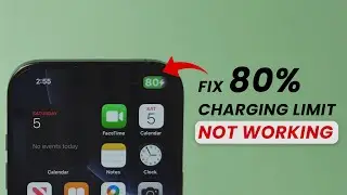 How to Fix 80% Charging Limit Not Working on iPhone?