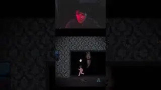 My Parents Dressed As An Evil Bunny to Scare Me  #gaming #horror #livestreamer#twitch #shorts