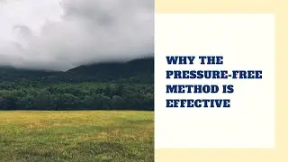 Why the Pressure-Free Method is Effective
