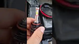 Mercek farlar için uygun led kullanımı.. Sportage 360 derce led montajı