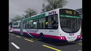 First Hampshire Wright Eclipse Fusion Volvo B7LA Bus engine Sounds Roblox Bathwick Town On Route 17.