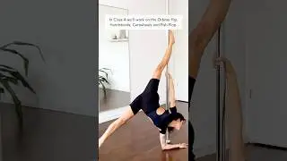 In Pole Acrobatics tomorrow - Orbiter flip, pole handstands and cartwheels, the Fish Flop #poledance