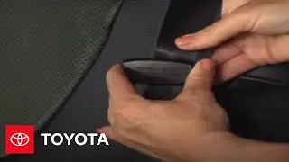 2007 - 2009 Camry How-To: Seatbelt Comfort Guides | Toyota