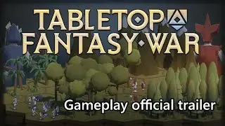 New gameplay trailer of my turn-based strategy indie game Tabletop Fantasy War!