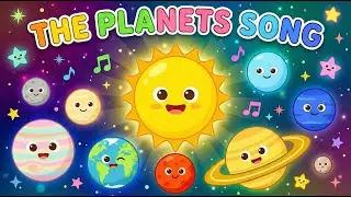 The Planets Song 🌍🚀 | Learn the 8 Planets | Kids Educational Song